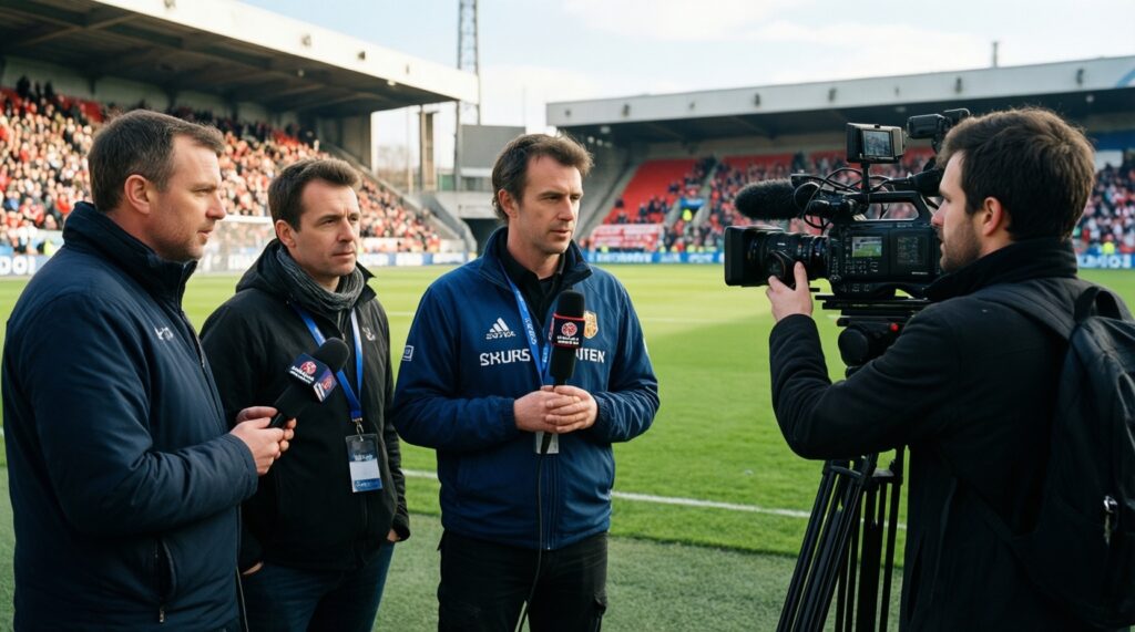 - Эксклюзив: мини-интервью с игроком сразу после матча (эмоции без фильтра) - иллюстрация